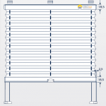 Dachfensterplissee komplett ausgefahren.