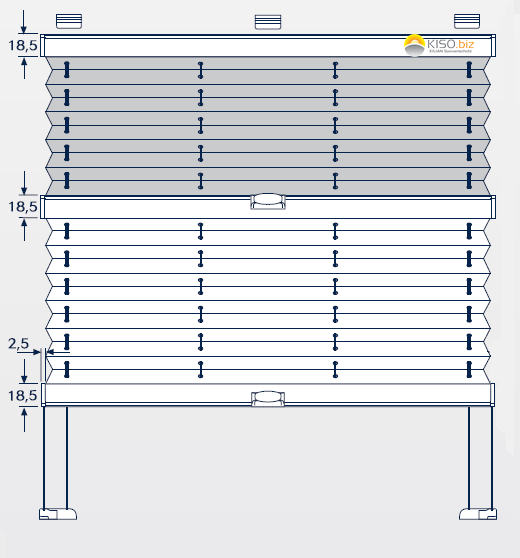 Dachfensterplissees - KISO.biz - KILIAN Sonnenschutz