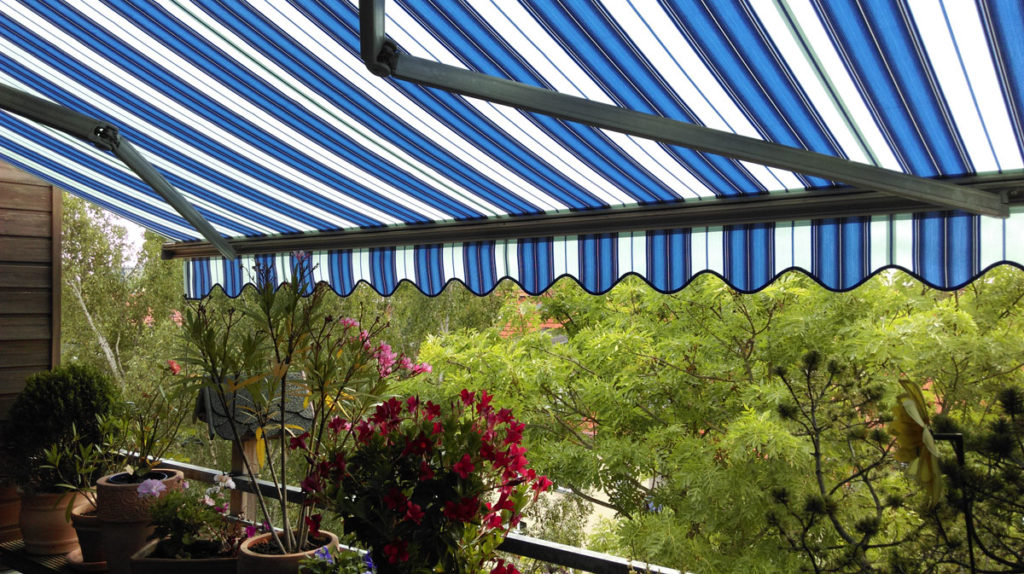 Markise mit schicken Überzug! - KISO.biz - KILIAN Sonnenschutz