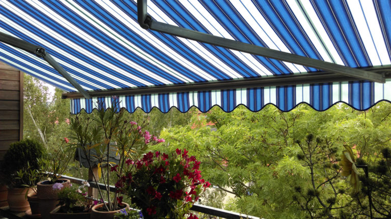 Markise mit schicken Überzug! - KISO.biz - KILIAN Sonnenschutz